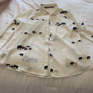 Zara elephant shirt